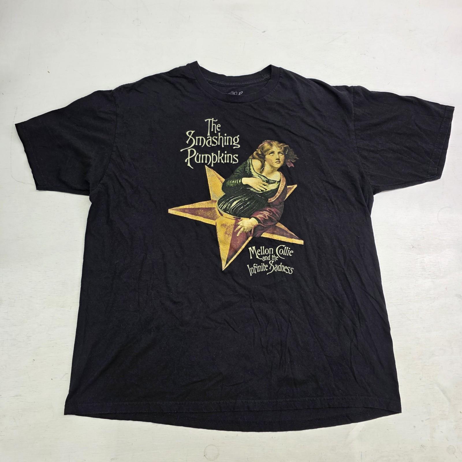 Smashing Pumpkins Mellon Collie & The Infinite Sadness Black Alt Grunge Rock 2XL S