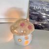 Romantic Mushroom Candle Holder Cartoon Mushroom Incense Burner  Yoga Studio