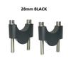 New 22mm 28mm Universal Motorcycle Handlebar Riser Heightening Clamp Mount For Benelli For BMW For Yamaha For Suzuki For Honda