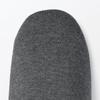 MUJI Bavlněná směs Džersej Přenosný Do pokoje Tmavá Velikost M 84731709 Boty, Šedá, (Velikosti 22-24,5 cm),