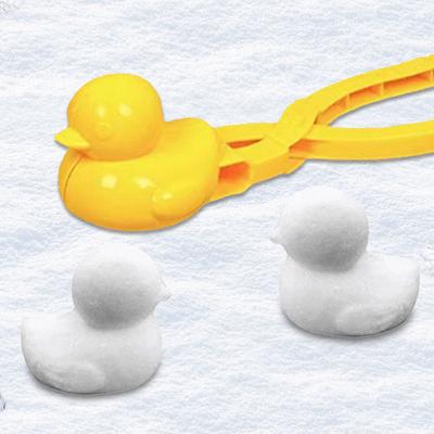 Onigiri Mold with Handle Snowball Maker Rice Ball Mold Winter Snow Toys Cute Animal Rice Shaper for Kids and Adults