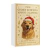Fun Golden Retriever Advent Calendar 2025,Pug Advent Calendar 2025,Christmas Calendar With 24 Golden Retrievers