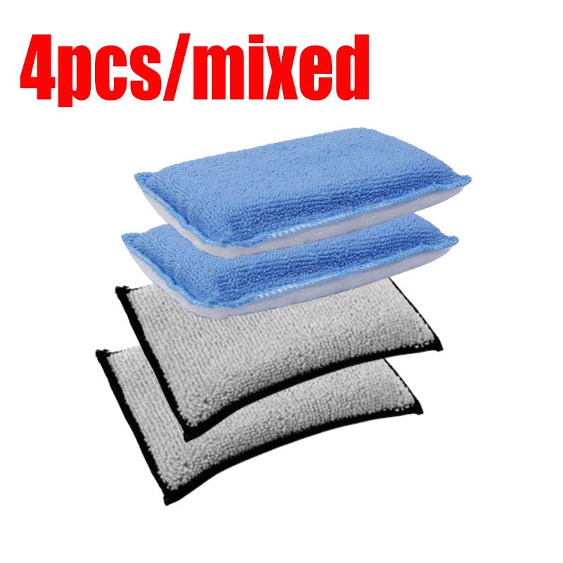 Double Side Sponge Block Car Interior Scrubbing Sponge Leather Cleaning Car Wash Pad No Scratch Car Microfiber Scrubbing Sponge