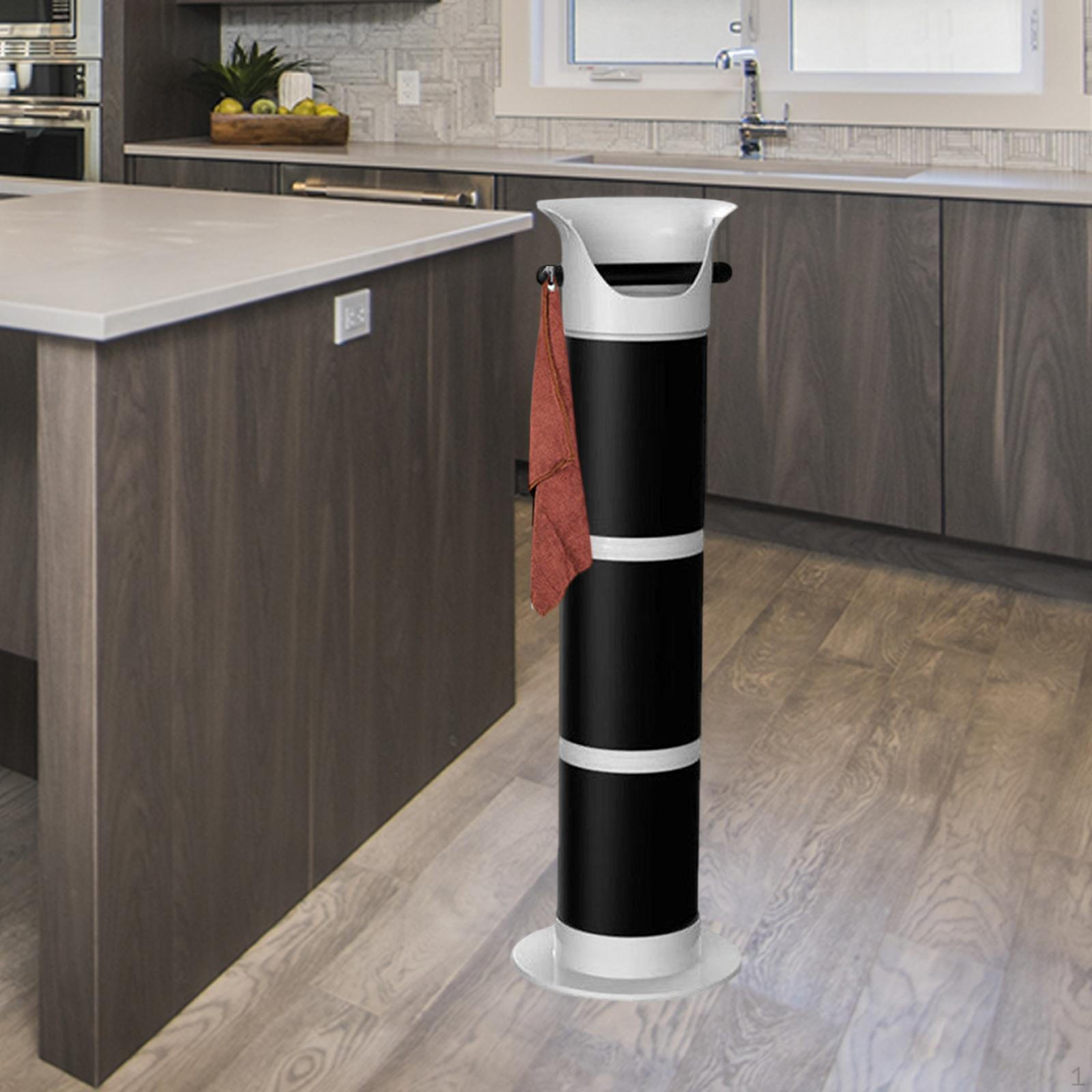 

Ведро для кофейной гущи Knock Box, практичный инструмент бариста, большая емкость, напольное White Line