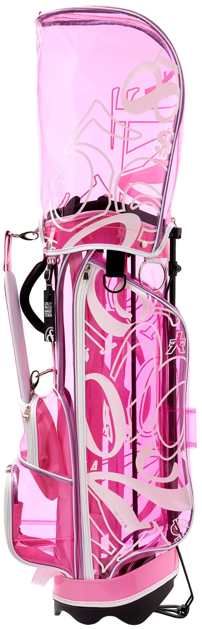 

Frank Miura Frank Miura GOLF Caddy Bag Skeleton Model 2022 Light Pink FMG-SK-CB-LP