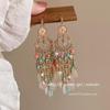 2024 Trendy Colorful Flower Stud Earrings for Women - Summer Fresh Design