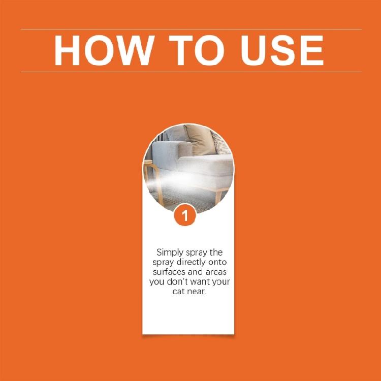 Odpuzovače koček Spreje Zastavte škrábání pro trénink koťat v interiéru Zachraňte nábytek