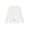FILA Casual Loose Logo Knit Pullover Long Sleeve American Sweatshirt Men sweatshirt Standard-White F51M249215FWT