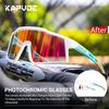 Kapvoe Kids Sports Sunglasses Photochromic Cycling Glasses Hiking Eyewear for Boys Girls Outdoor Baseball Goggles UV400 Running 7