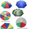 Rain Umbrella Hat Outdoor Portable Rain Umbrella Hat Foldable Sun Shade Waterproof Camping Fishing Headwear Cap Beach Head Hat