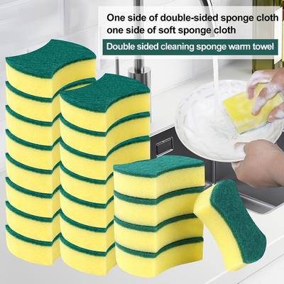 Super absorpční oboustranná čisticí houba Odolný štětec na mytí nádobí Čisticí kartáč na kuchyňské mastnoty Nástroje