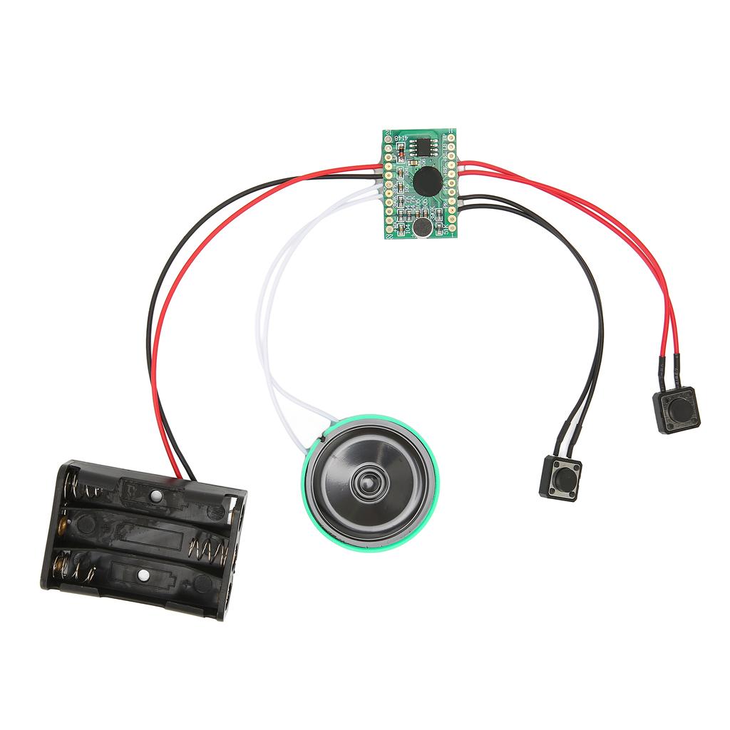 Recording Module 4 Minutes Longer Battery Powered Sound Voice Recording Playback Module for