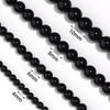 4/6/8/10mm Natural Obsidian Stone Beads Round Loose Spacer Beads For Jewelry Making DIY Crafts Bracelets Necklace Accessories