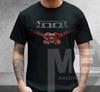Herren- und Damen-T-Shirts Werkzeugband T-Shirt Vintage-Stil Rockband Tee Schwarz Unisex Fan-Geschenk