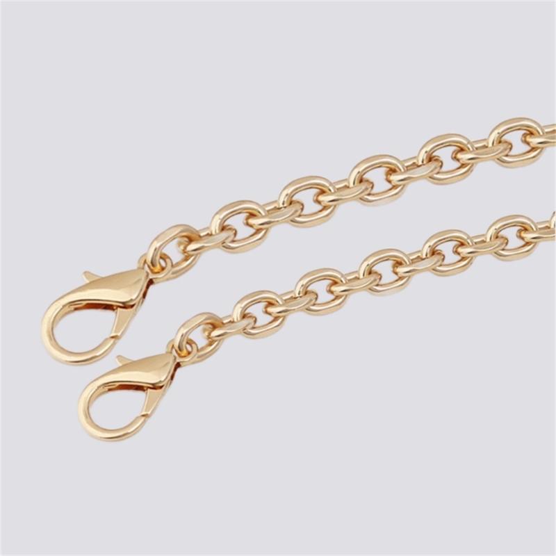 100/120cm Metal Chain Bag Straps Bags Accessories Women Replacement Shoulder Crossbody Strap for Handbags Universal