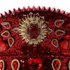 Bridal Captain Hat Jeweled Rhinestones for Women Bride Hat Sparkling Sequins Eye-catching Photo Props