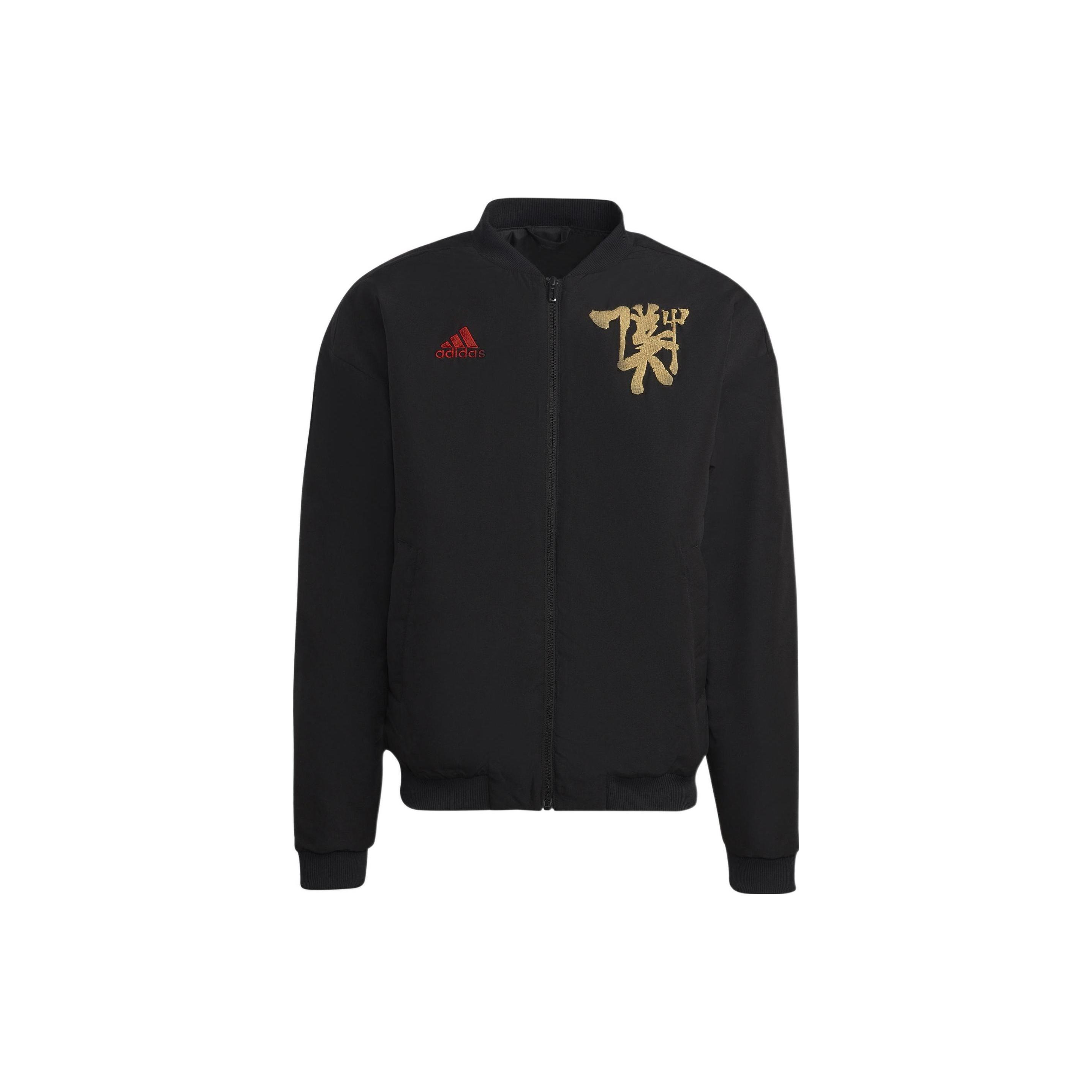 adidas Manchester United Chinese Story Padded Jacket Black Men s HT1991 S