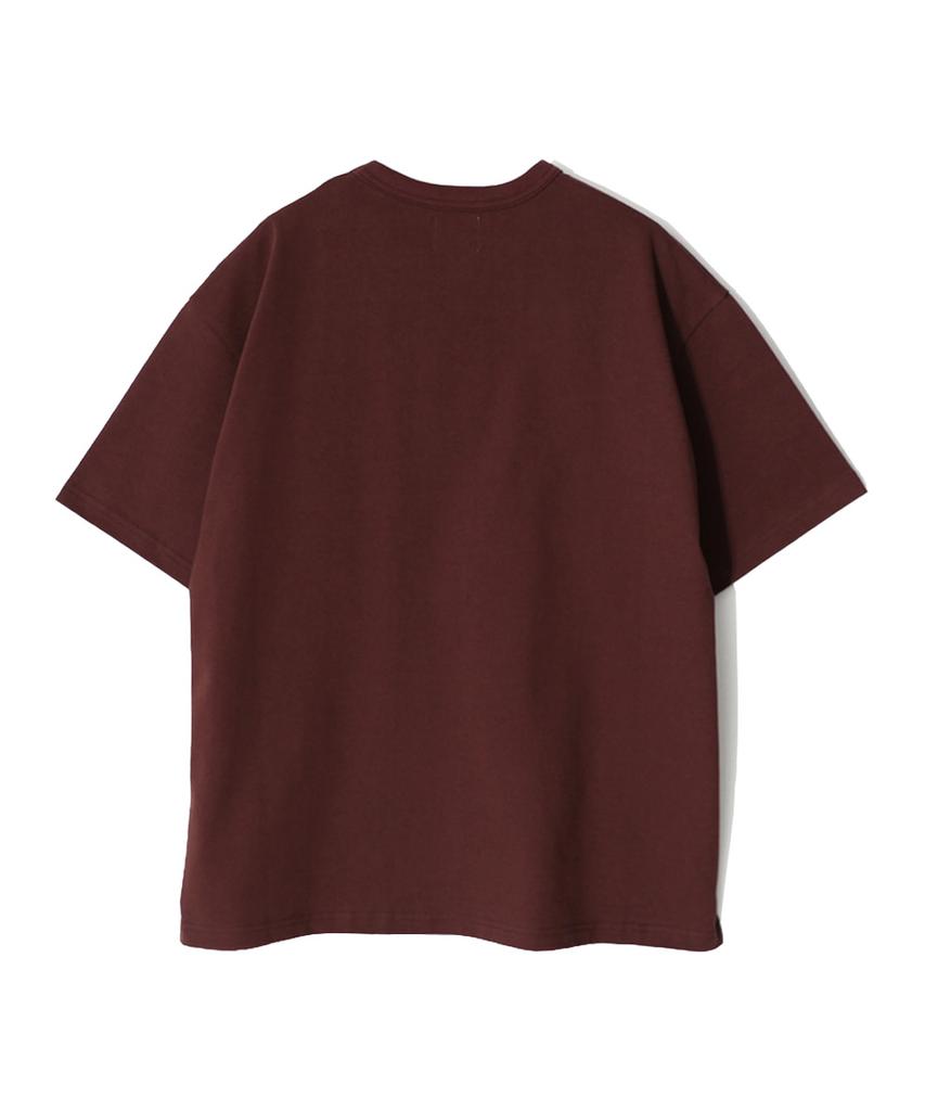 Holliseon Lawrence Short Sleeve T-Shirt Burgundy