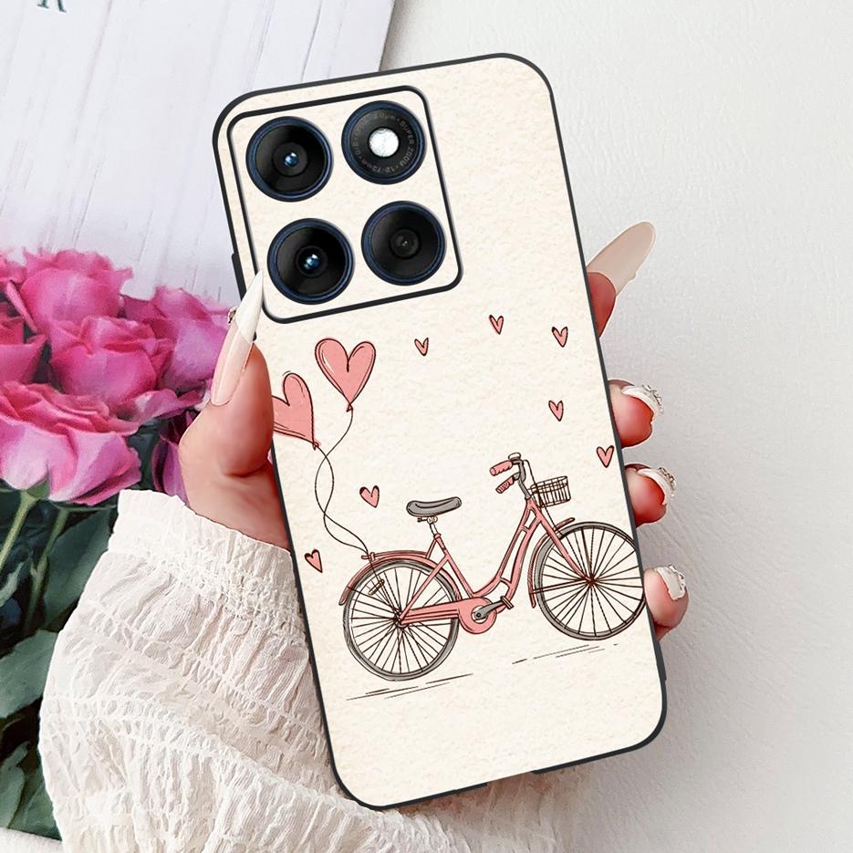 Etui do Motorola Edge 60 Pro Luksusowe Pokrowiec Malowany Motylem Miękki Pokrowiec TPU na Telefon Dla Motorola Edge 60 Fusion Egde60 Pro 60S Torby