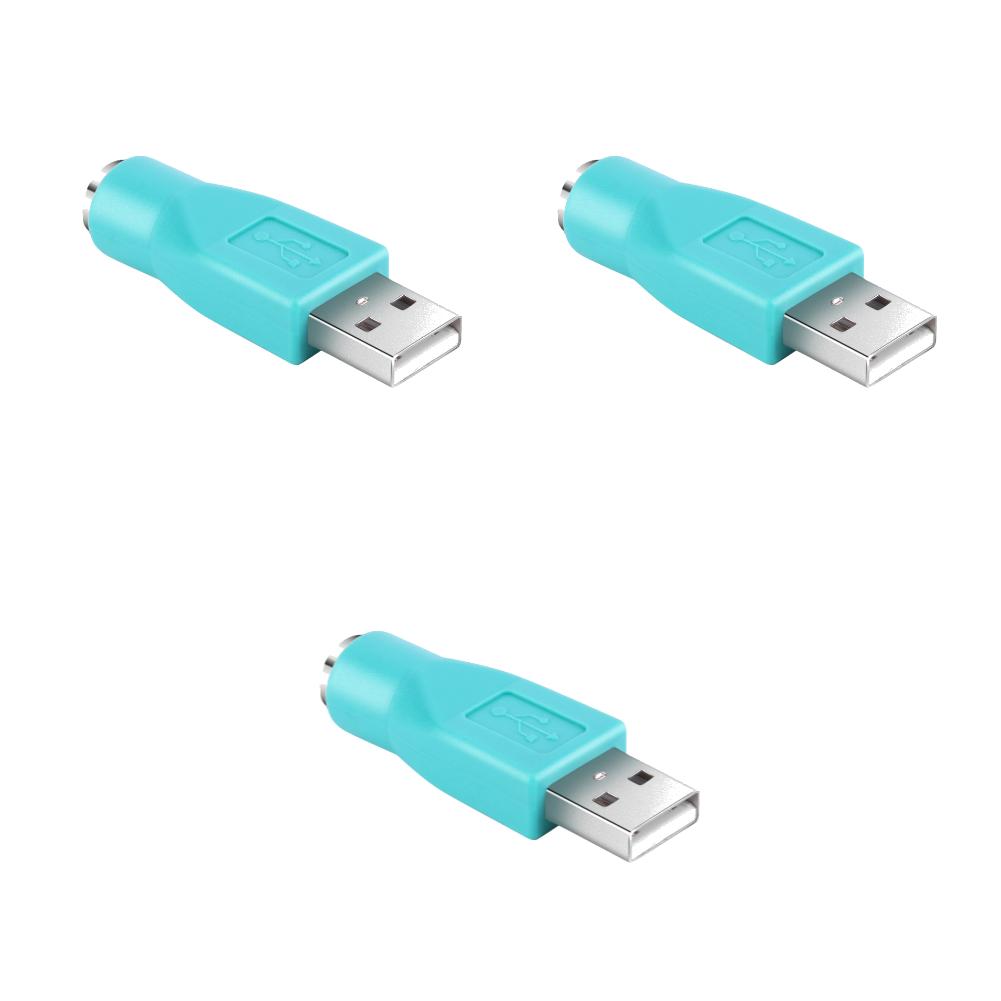 PS/2 Female to USB Male Adapter Converter Connector for Keyboard Mouse USB Male to PS2 Adapter Converter Connector