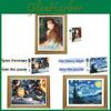 High-difficulty 1000-piece Jigsaw Puzzle With Classical Paintings Smooth Edges And Soft Colors