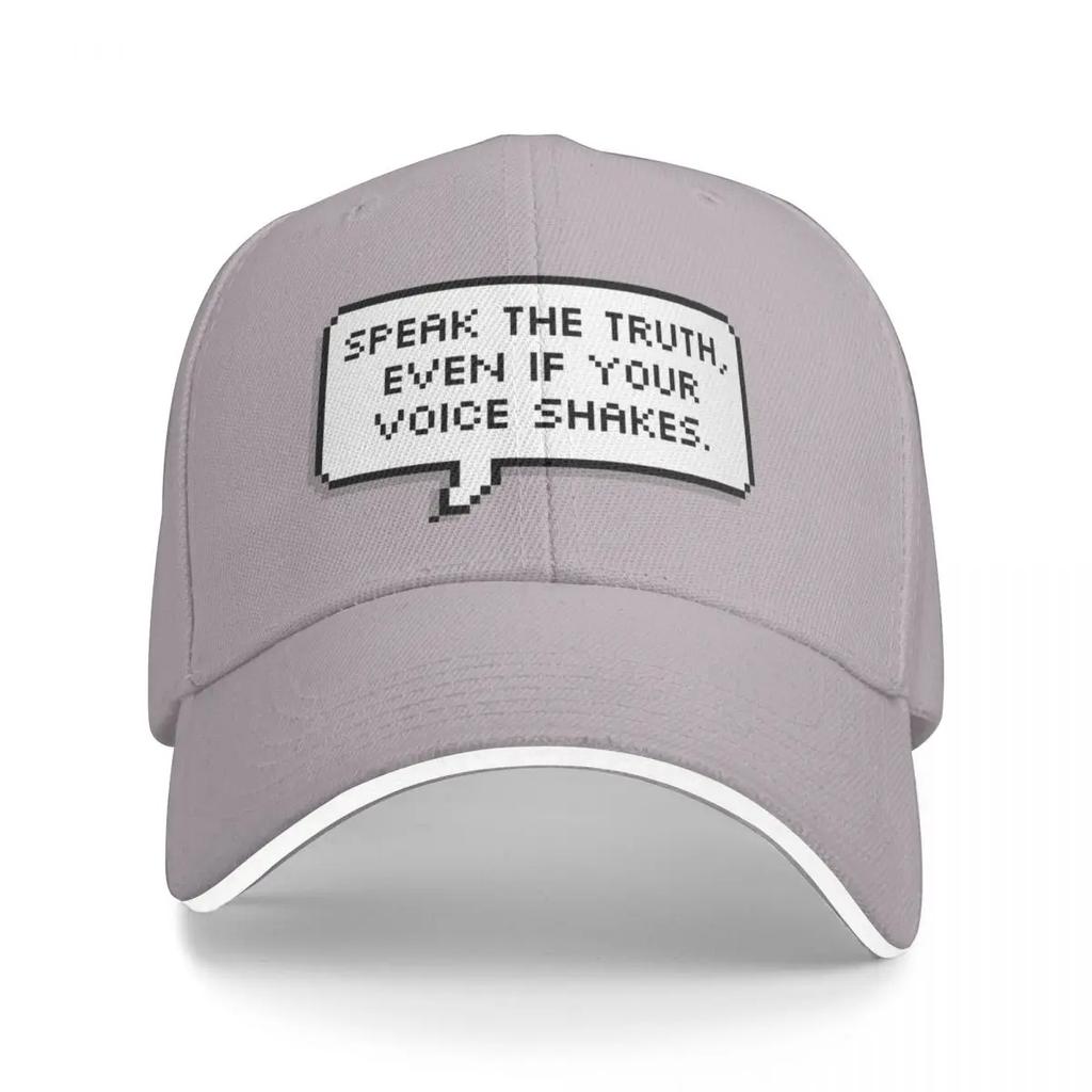 Speak the truth even if your voice shakes Baseball Cap Sports  Icon Golf Women Mens