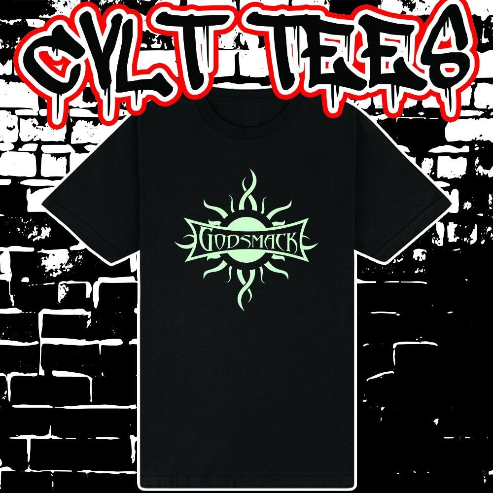 Godsmack LOGO Band Tee 100% Cotton Unisex T-Shirt S