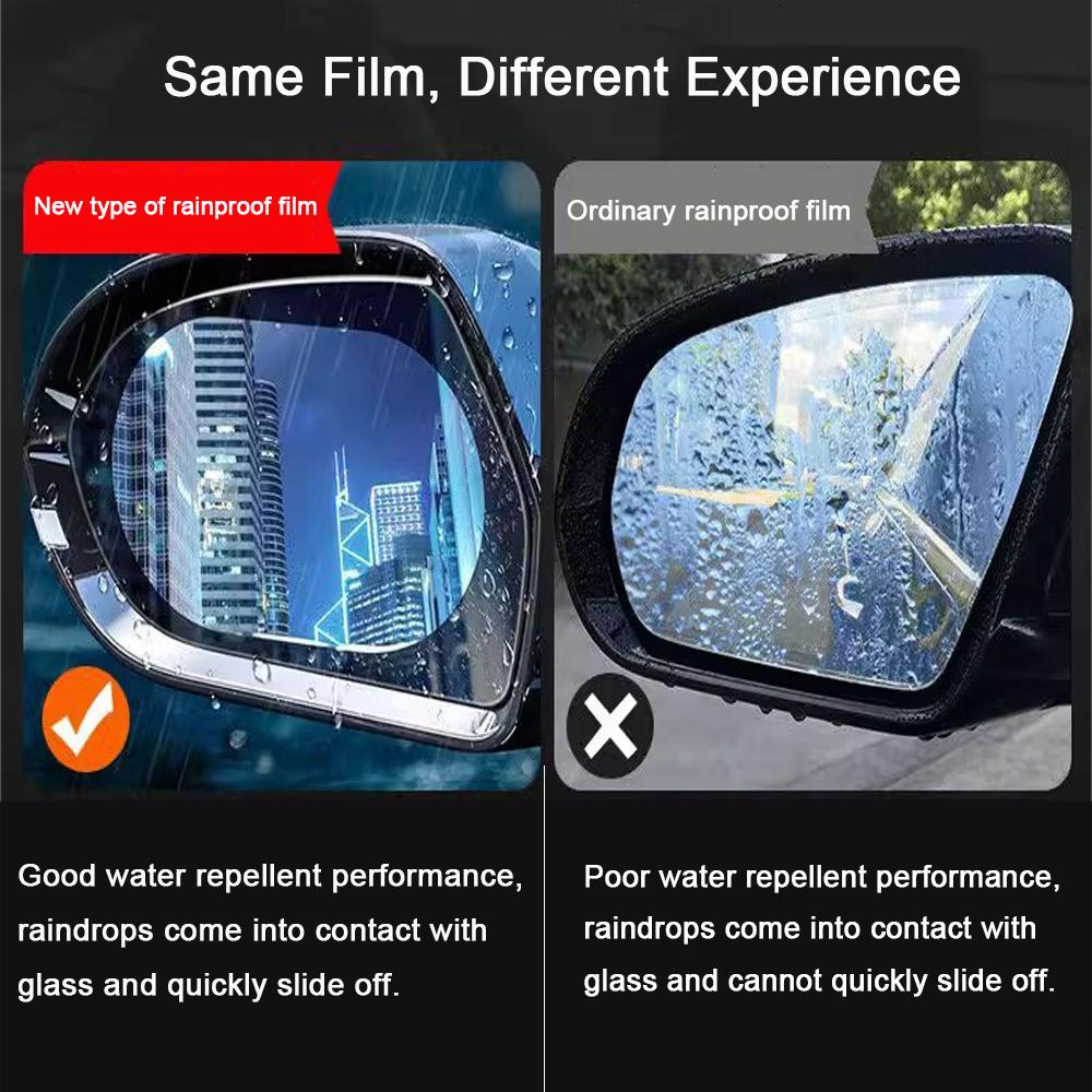 Car Rearview Mirror Waterproof Film, Anti Fog Film, Anti Reflective Mirror Waterproof Film,glass Waterproof Defogging Products