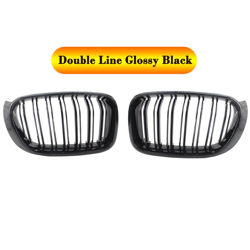 Front Kidney Grille Diamond Grill Black/Chrome For BMW X3 F25 Facelift/X4 F26 2014 2015 2016 2017 Car Styling Accessories Glossy Black