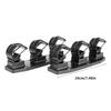 Light Weight Fishing Poles Rack Wall Mounted Fishing Rod Holder Horizontal Support 3 Rod Rack for Boats/Wall/Truck Bed