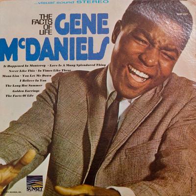 LP Record GENE MCDANIELS - Facts Of Life SUS5122 SUNSET 1966 US Jazz Used