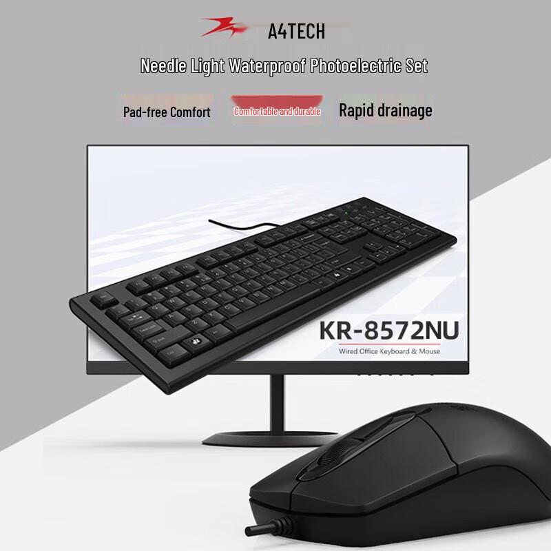 

A4TECH KR-8572NU Wired Keyboard and Mouse Combo