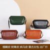 Small Bag Cross-body Women's High-end Authentic Leather Square Retro Vegetable Tanned Cowhide Shoulder Casual 9237