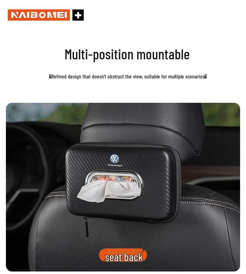 Mercedes-Benz Taschentuchboxhalter für die Armlehne (E-Klasse, C-Klasse, A-Klasse, S-Klasse, GLA, GLB, GLC)