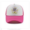 WYNN Cute Cartoon Print Trucker Hat - Mesh Sponge Baseball Cap
