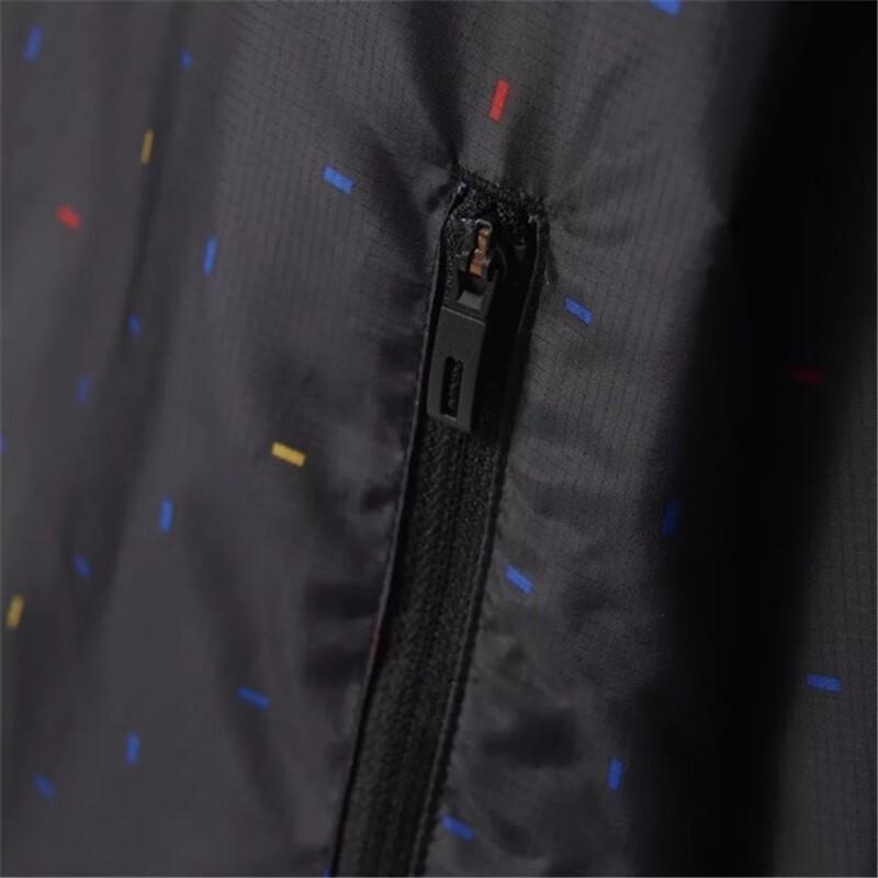 Adidas Sports Training Style Casual Fashion Versatile Hooded Jacket Men Jacket Black AY3783