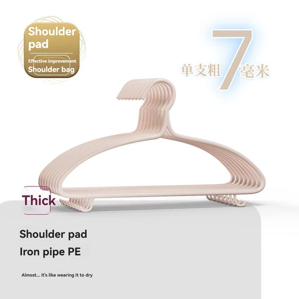 8 Stück Kleiderbügel Kleiderbügel mit rutschfestem Design, spurlos Kleiderständer, robuste, strapazierfähige Kleiderbügel