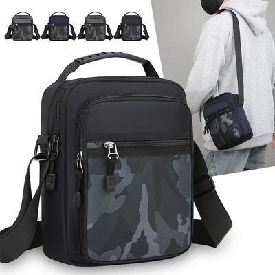 Herren Business Umhängetasche Camouflage Kleine Quadratische Tasche Umhängetasche