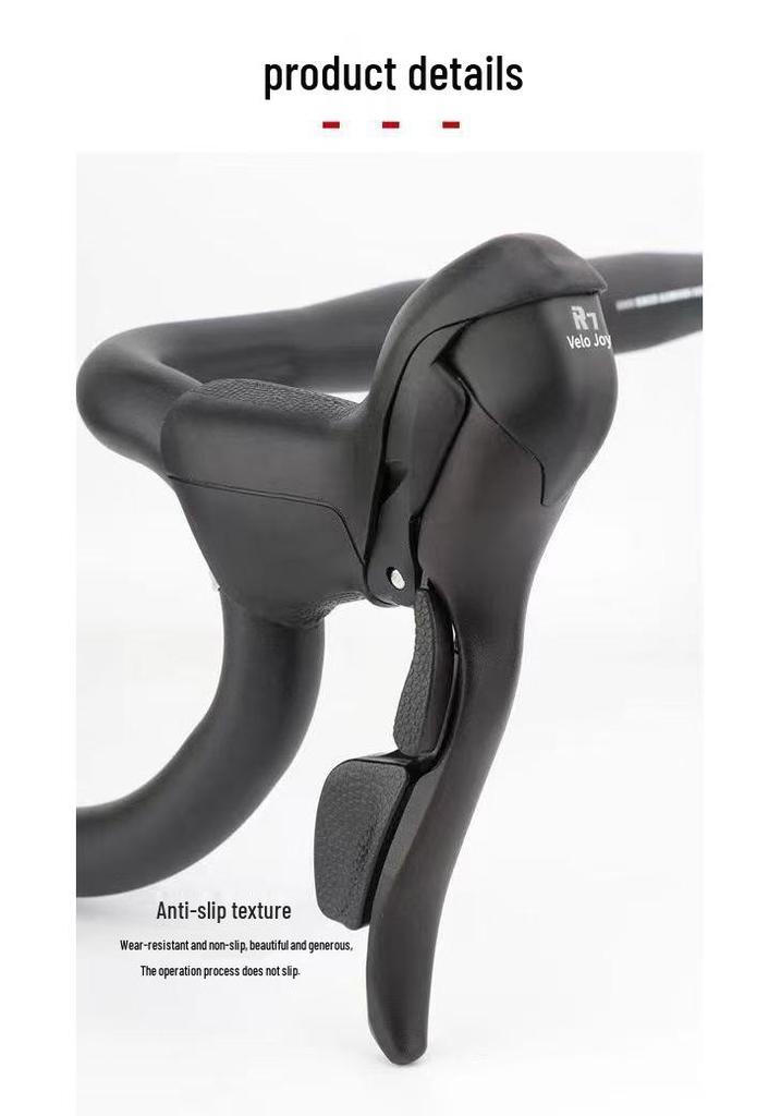 VeloJoy Levier de Vitesse et de Freinage Universel pour Vélo 7-10 Vitesses Dérailleur Intégré