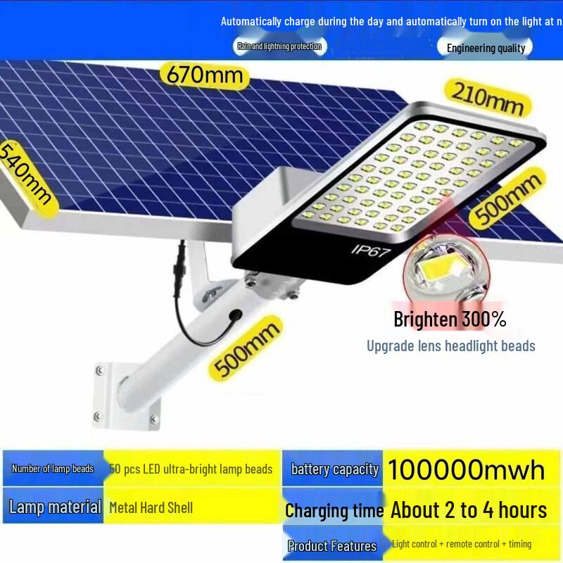 UOSU High-Power Solar Outdoor Light