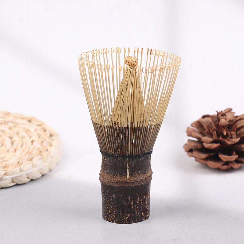 Bamboo Matcha Whisk Tea Brush Japanese Handmades Bamboos Blender Multifunctional Matcha Stirring Brush For Making Matcha Tea
