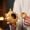 Wang Fang Handmade Yixing Zisha Pumpkin Teapot