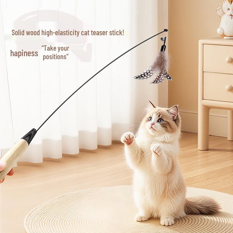 GPN Cat Feather Wand Toy