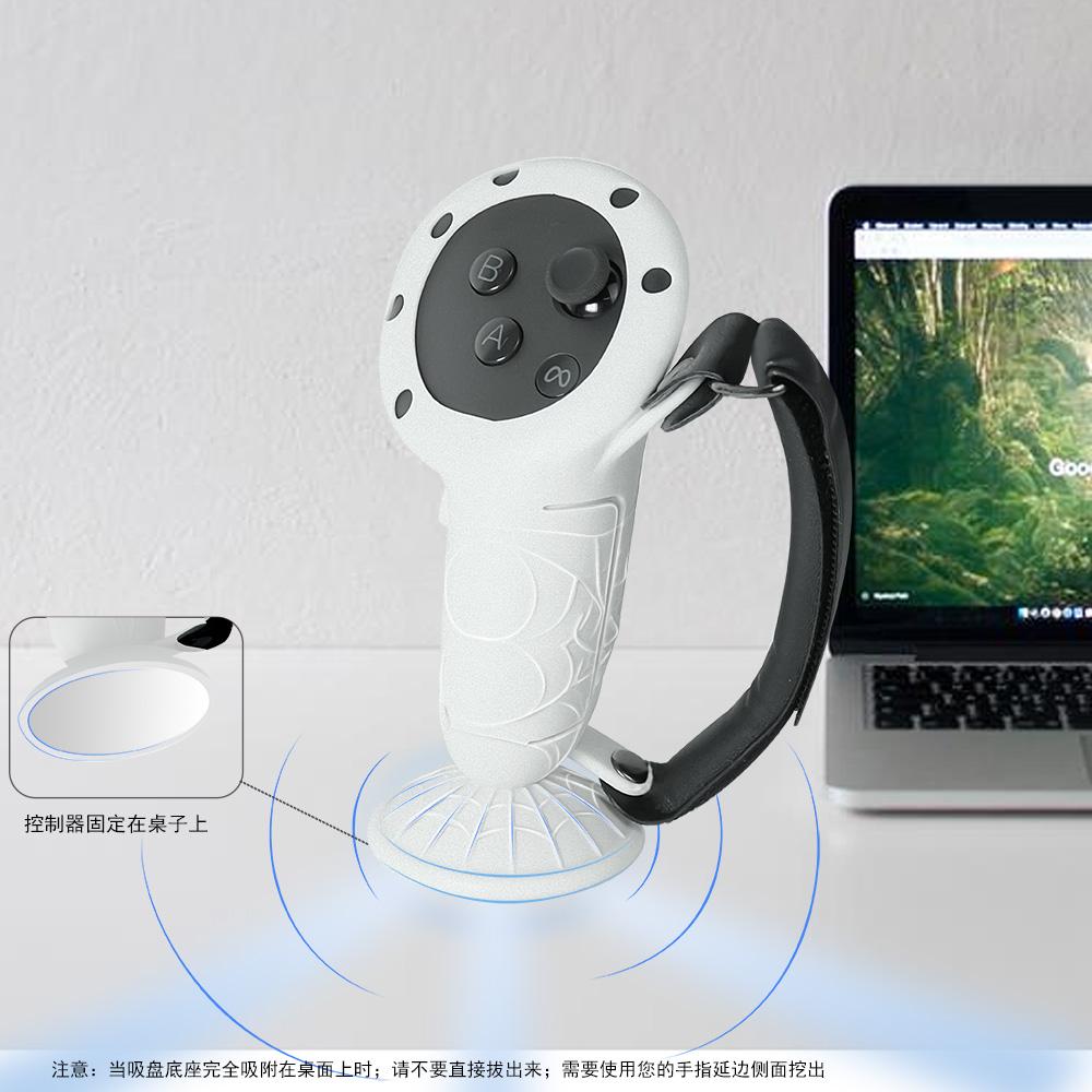Per Meta Quest 3S set 10-in-1 di accessori VR Custodia protettiva in silicone impermeabile e antigraffio