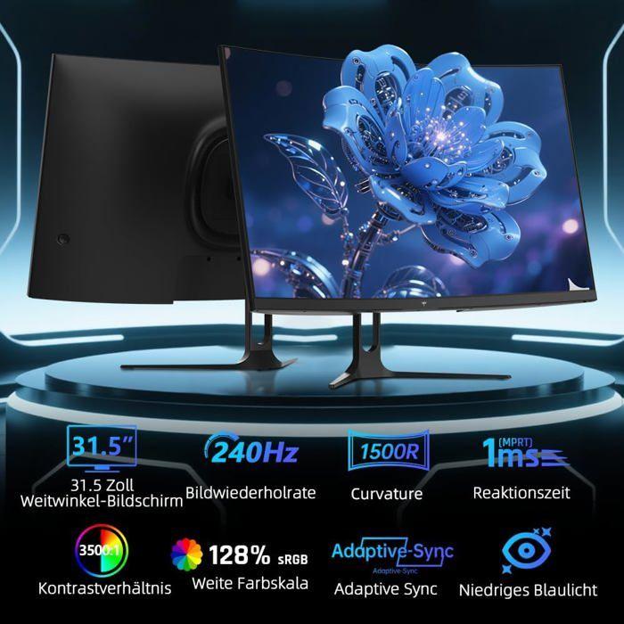 32-inch curved gaming PC screen KTC H32C5 240Hz FHD 1ms VA HDR10