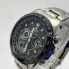 Used Casio Edifice EQW-M1000D Black Solar Radio Men's Windshield New