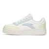 Anta Lifestyle Series Biscuit Shoes Thick Sole Non-Slip Shock Absorbing Wear-Resistant Low-Top Skate Shoes Women Sneaker White Blue 922228005-4
