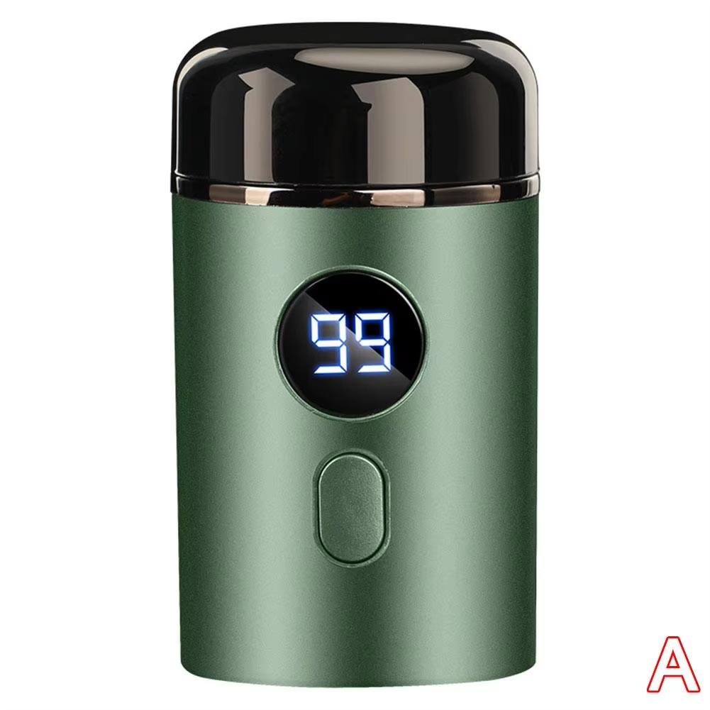 Men's Electric Mini Shaver, Dry and Wet Dual-use Shaver, LED Digital Display Rechargeable Car Shaver, Home Travel Shaver