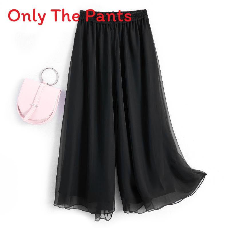 Casual Pants For Women With Metal Silk Fabric And Double Layer Design For Summer Comfort