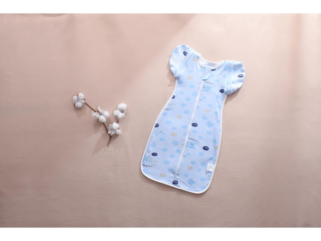 Knitted Cotton Bionic Cocoon Baby Swaddle Blanket Wrap